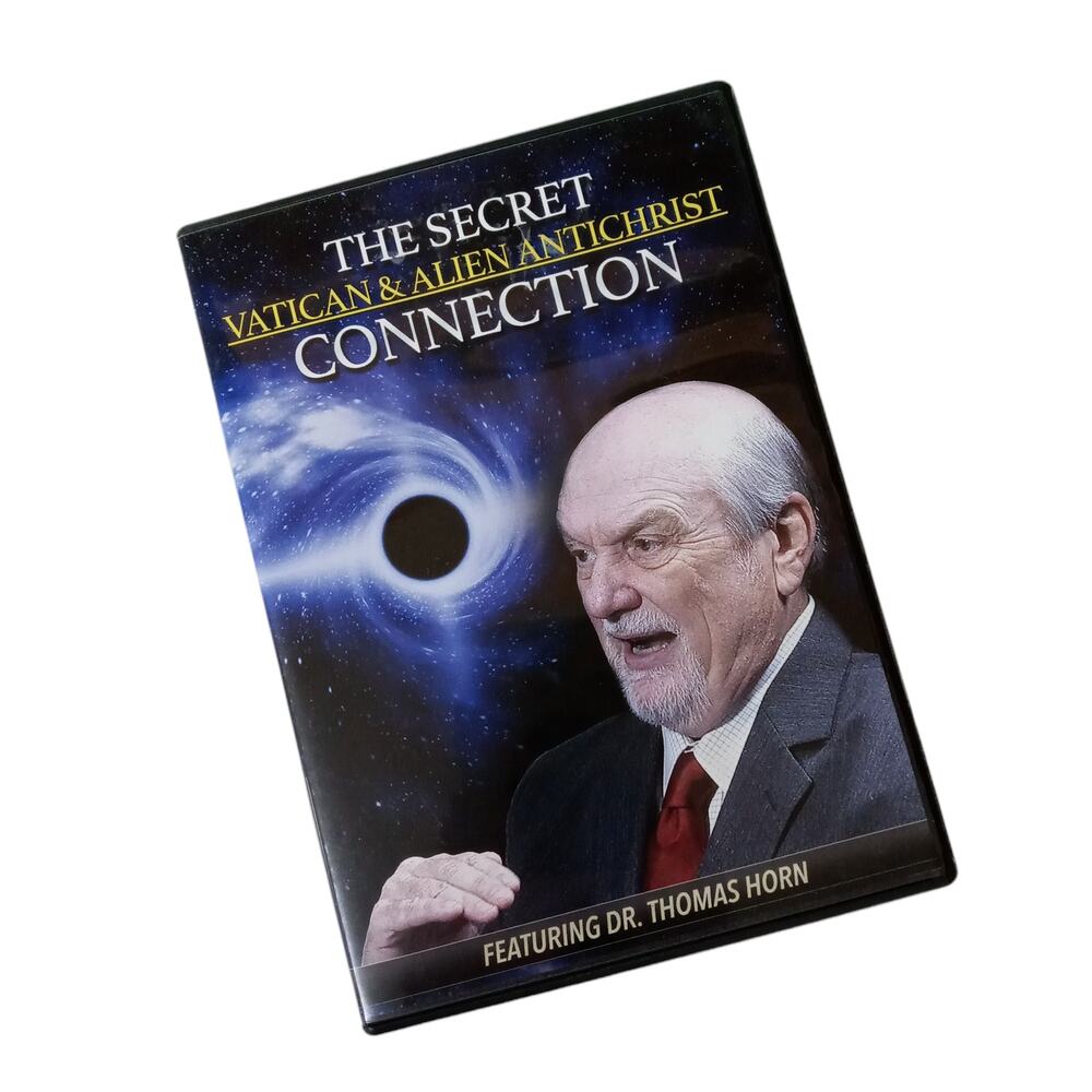 Secret Vatican Alien Antichrist Connection DVD Petrus Romanus Lucifer Tom Horn